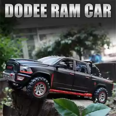 1:32 Dodge RAM TRX Pickup Alloy Car Model Diecast Toy Off-road Pull Back Vehicle • $13.21