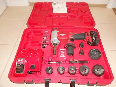 Milwaukee 2676-22 M18 Force Logic 10 Ton Knockout Punch Set 1/2  To 2  • $799.95