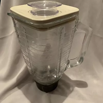 $14.99 • Buy Vintage Oster Osterizer 5 Cup Replacement Glass Blender Jar With Lid & Blade 