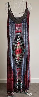 Crossroads Embellished Maxi Dress Size 14-16 • $39.99