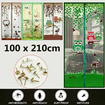 £9.49 • Buy MAGIC Magnetic Curtain Door Net Screen Insect Bug Mosquito Fly Insect Mesh Guard