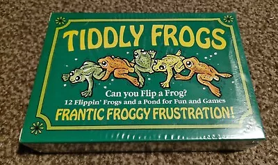 Vintage - Retro Game Tiddly Frogs Flip A Frog 1993 New And Sealed Bear Bear Ltd • £14.99