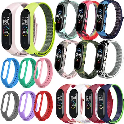 $4.29 • Buy For Xiaomi Mi Band 2 3 4 5 6 Strap Replacement Wrist Bracelet Sport Watch Band *