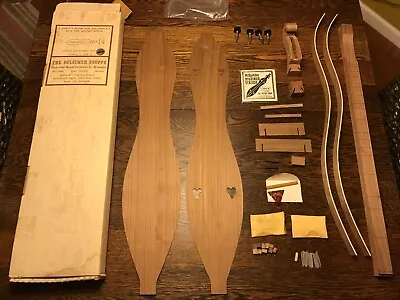 RARE McSpadden Mountain Dulcimer Kit Model M Walnut UNFINISHED Dulcimer Shoppe • $375