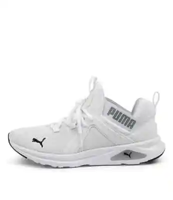 $79.95 • Buy New Puma Enzo 2 Recycled Wht Blk Mens Shoes Active Sneakers Active