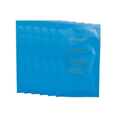 Lot 6 PIECES Of Guerlain Super Aqua Mask Intensive Mask Optimum Hydration NEW • $24.99