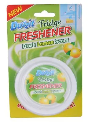 £4.64 • Buy Duzzit Fridge Fresh Oval Lemon Odour Eliminator Freshener