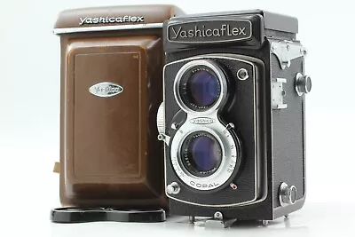 [NEAR MINT+ W/ Case] Yashicaflex New A TLR Film Camera Yashikor 80mm F3.5 Japan • £181.34
