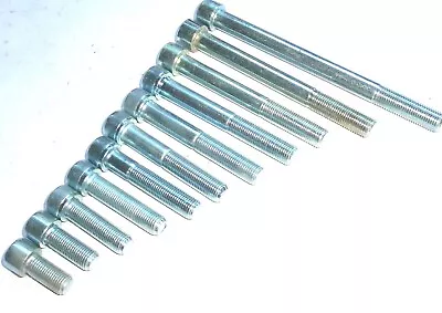 £227.24 • Buy M12 X 1.25 Fine Pitch DIN912 Socket Cap Head Bolts Bright Zinc Plated R3C