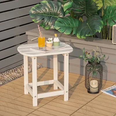 $53.95 • Buy Adirondack Side Table Coffee Table Outdoor Furniture Garden Deck Patio Desk