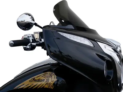 $184.25 • Buy Windvest Motorcycle Windshield Billet Mounts 12  Dark Smoke 66-1240