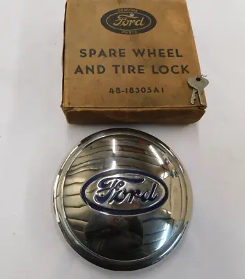 NOS OEM Ford 1932 1936 Wheel Lock Spare Tire Locking Hubcap 1933 1934 1935 • $429