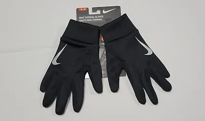 Nike Adult Unisex Black  Warm Thermal Touch Screen  Gloves Freedom To Scroll • $23.99