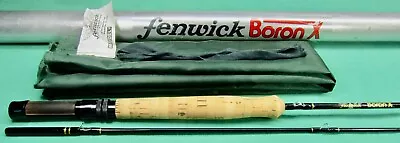 Fenwick Boron-X Fly Rod XF-856 8'6  Six (6) Weight Excellent W/ Bag & Tube! • $34