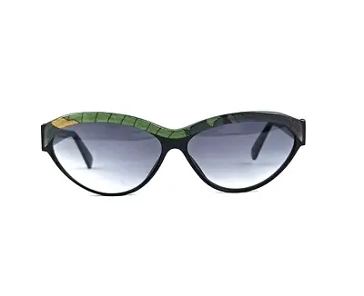 NOS EMILIO PUCCI Cat-Eye Vintage Sunglasses 70s Paris Art Deco Design • $170