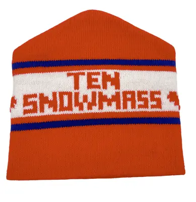 Vintage Ten Heart Snowmass Ski Hat NEW Old Stock • $9.99