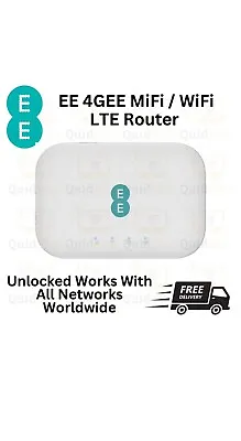 4G WiFi MiFi Mobile Broadband LTE Hotspot Router Alcatel EE71 Unlocked To All • £22