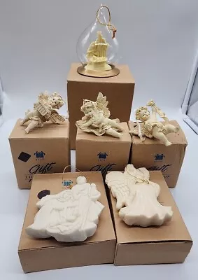 Avon Gift Collection Ornaments  Angels Nativity Vintage Lot Of 6 • $44.99