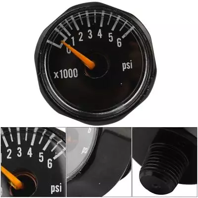 6000PSI 1/8NPT Mini Pressure Gauge CO2 Micro Manometer • $7.81