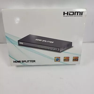 NOWBOTUCH 1x8 HDMI Splitter 8 Port 1 In 8 Out HDMI Switch 1 Port To 8 HDMIb. 181 • $60