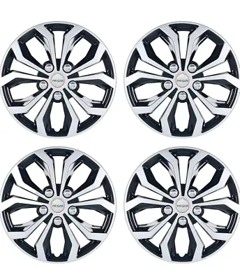 15  Set Of 4  Wheel Covers Snap On Full Hub Caps R15 Tire & Steel Rim For • $138.06