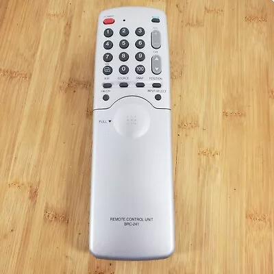 Gateway Viewsonic Plasma TV Remote Control BRC-241 W/Pull Down Panel*TESTED • $8.54