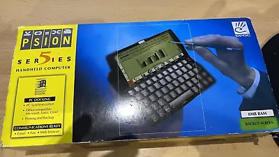 Psion Series 5 8MB Palmtop PDA Boxed  - Complete • £150