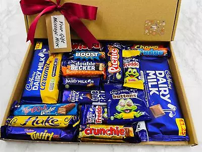 Cadbury Milk Chocolate Sweet Hamper Fathers Day Birthday Gift Box • £14.99