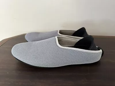 Mahabis Summer Slippers Flow Padded DOVE GRAY Slip On Women's EU 40 US 9 • $21.60