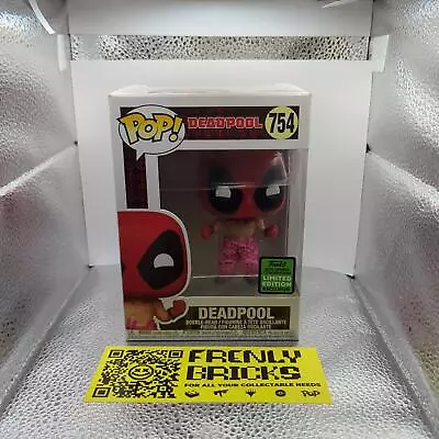 Marvel Deadpool With Teddy Belt ECCC 2021 US Exclusive Funko POP! Vinyl #754 • $20