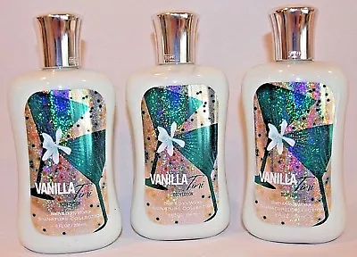 3 BATH & BODY WORKS VANILLA TINI SIGNATURE COLLECTION BODY LOTION 8oz NEW! • $29.99