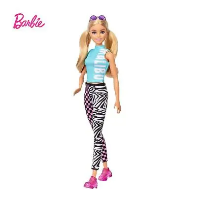 £12.99 • Buy Barbie Fashionista Doll Malibu Dress And Leggings GRB50 Brand NEW & Boxed