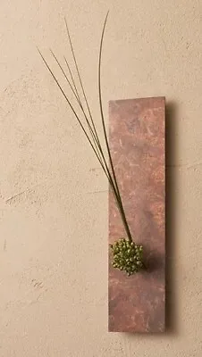 Unique Wall Hanging Vase Momentum Factory Orii / Japanese Art Takaoka Copperware • £129.99