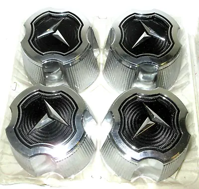 Vintage T Toyota Chrome Center Caps 3  Inner Length / Never Used / TR 6008 • $49.67