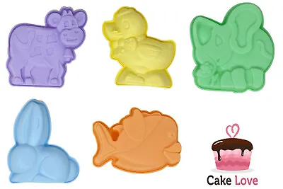 £3.99 • Buy 3D Silicone Large Animals Cake Jelly Ice Mould Mould Wax Melt Candle Baking