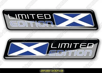 2 X SCOTLAND Flag Stickers 002 Saltire BMW Audi Mercedes Cars Campervans • £5