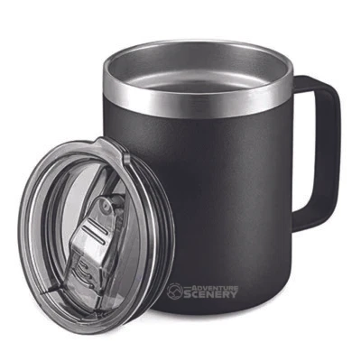 $24.95 • Buy 14oz Coffee Mug Travel Tumbler Stainless Steel Double Wall Vacuum Insulated Cup