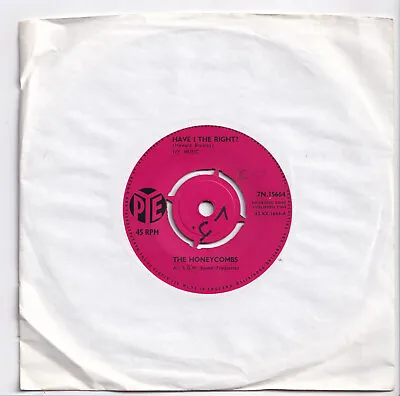 (Q800) The Honeycombs Have I The Right? - 1964 - 7  Vinyl • £2.49