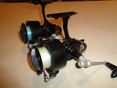 2 Vintage Mitchell Garcia 302N Spinning Reels Very Large Reel • $59.99