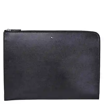 Montblanc Meisterstuck Full-Grain Leather Portfolio - Black 114519 • $537.90