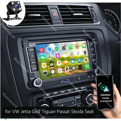 For VW Volkswagen CC Passat 7  Carplay Android 13.0 Car Stereo Radio GPS Navi BT • $125.99