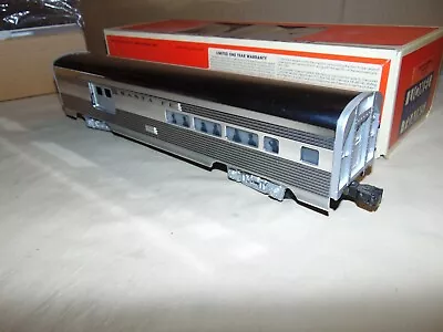 Lionel O 19110 Santa Fe Aluminum Lighted Combo Passenger Car + Box • $50