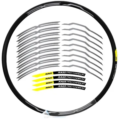 Mavic XA PRO 35 Wheel Sticker For Mountain Bike MTB Bicycle Cycling Decals • $19.99