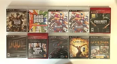 Brand New Sealed PS3 Playstation 3 Games You Pick - Free Sticker - US Seller • $7.64