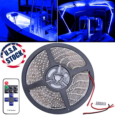 BLUE LED Boat Lights Kit Waterproof Pod Bright LED Marine Interior Deck Spot US • $16.90