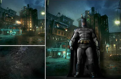 Ikea Detolf Diorama Backdrop~batman:arkham Knight~gotham For Hot Toys 1/6 Figure • $71.99