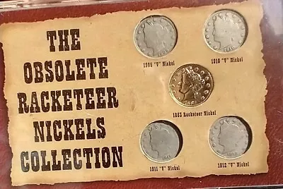 The Obsolete Racketeer Nickels Collection  • $27