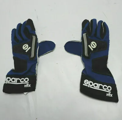 SPARCO GLOVES Storm Advantage Race Blue FIA Auto Racing XS Extra Small Sz 8 NEW • $49.99