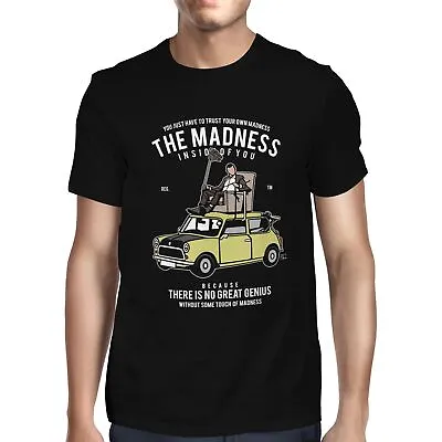 1Tee Mens The Madness Inside Of You Car T-Shirt • £7.99
