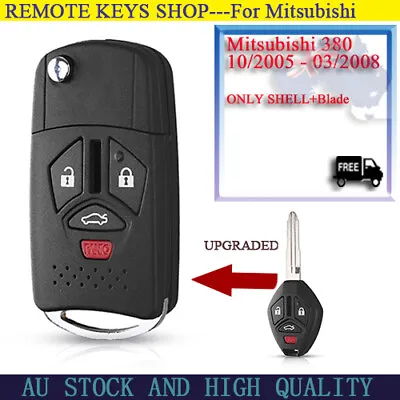 $13.27 • Buy 4 B Flip For Mitsubishi 380 2005 2006 2007 2008 Remote Key Blank Shell/Case/Fob